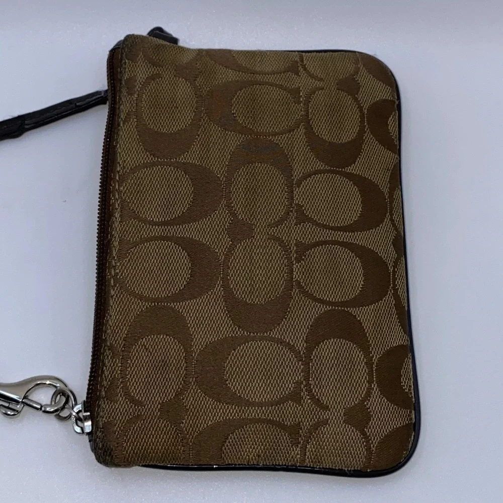 Y2K COACH Bundle - Pink & Brown Mini Bags Wristlets Signature Leather Canvas Set